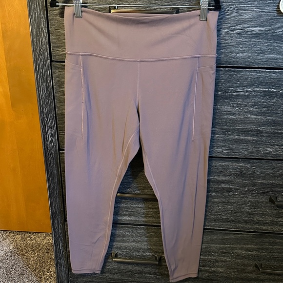 Athleta Women Dusty Pink Leggings - Picture 4 of 4